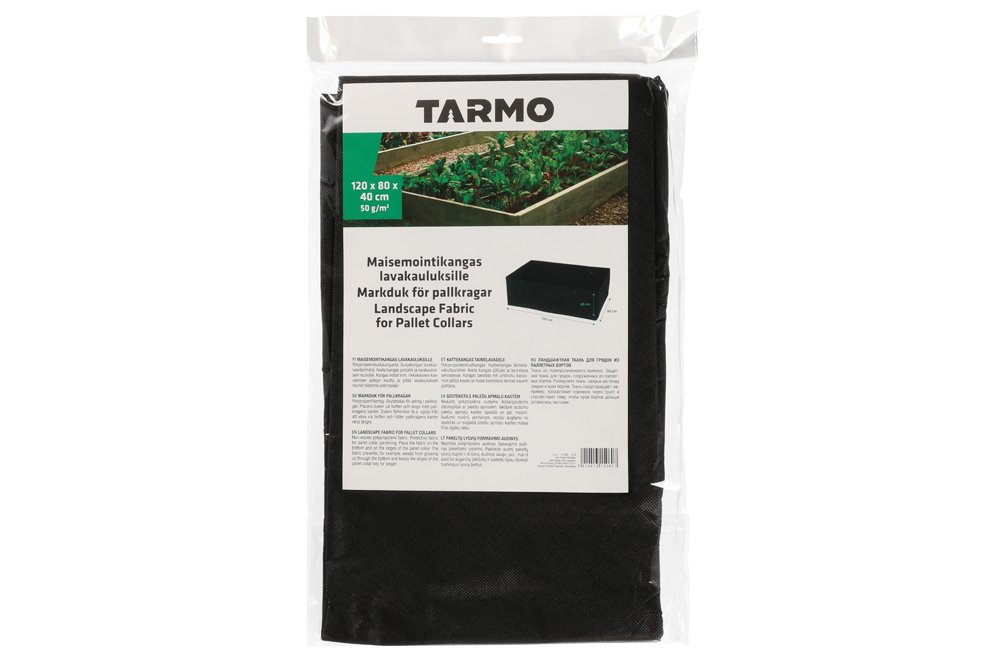 Agrodanga pakeltoms lysvėms TARMO, 1,2 x 0,8 x 0,4 m, juodos sp.