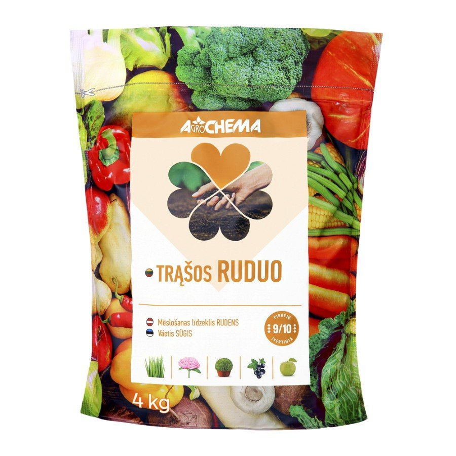 Trąšos su mikroelementais, AGROCHEMA Ruduo, 4 kg