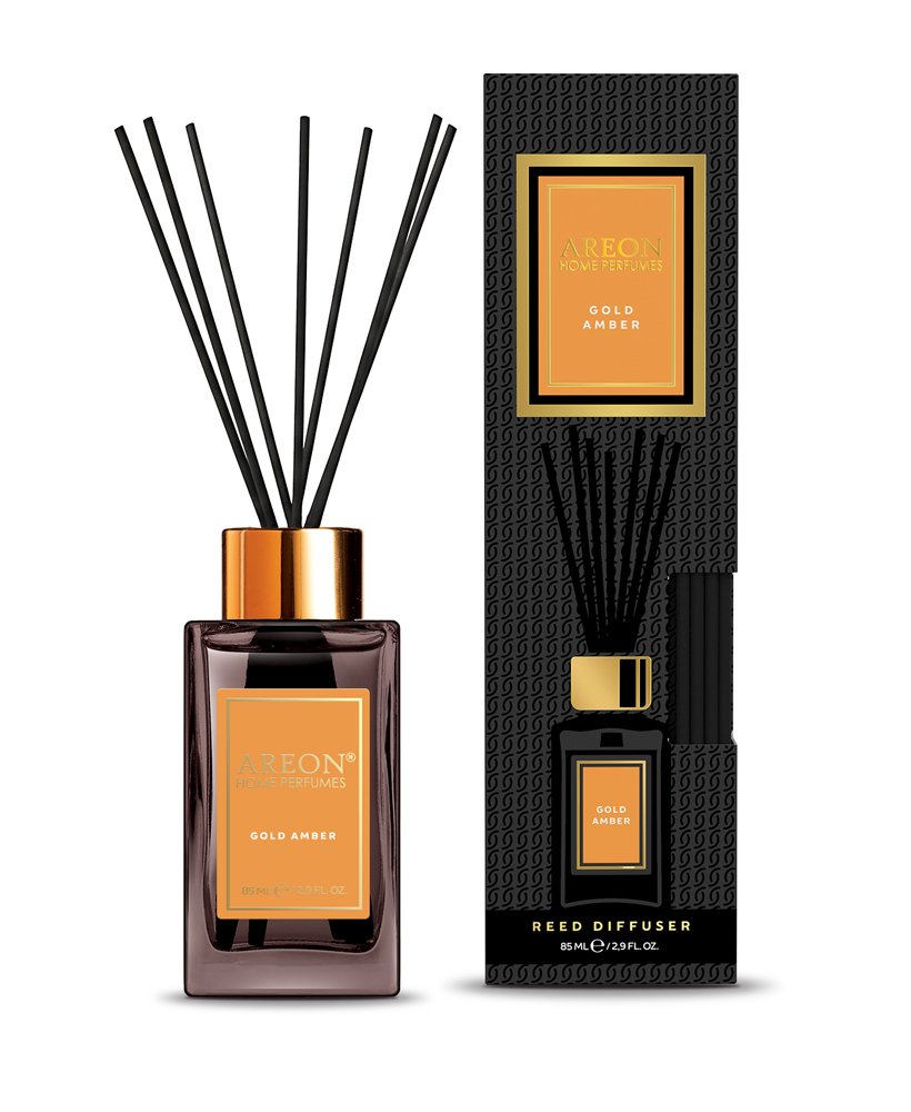 Namų kvapas AREON BLACK Gold Amber, 85 ml