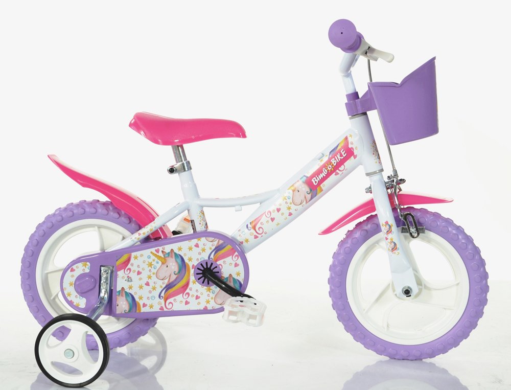 Vaikiškas dviratis MTB GIRL UNICORN, dydis 12