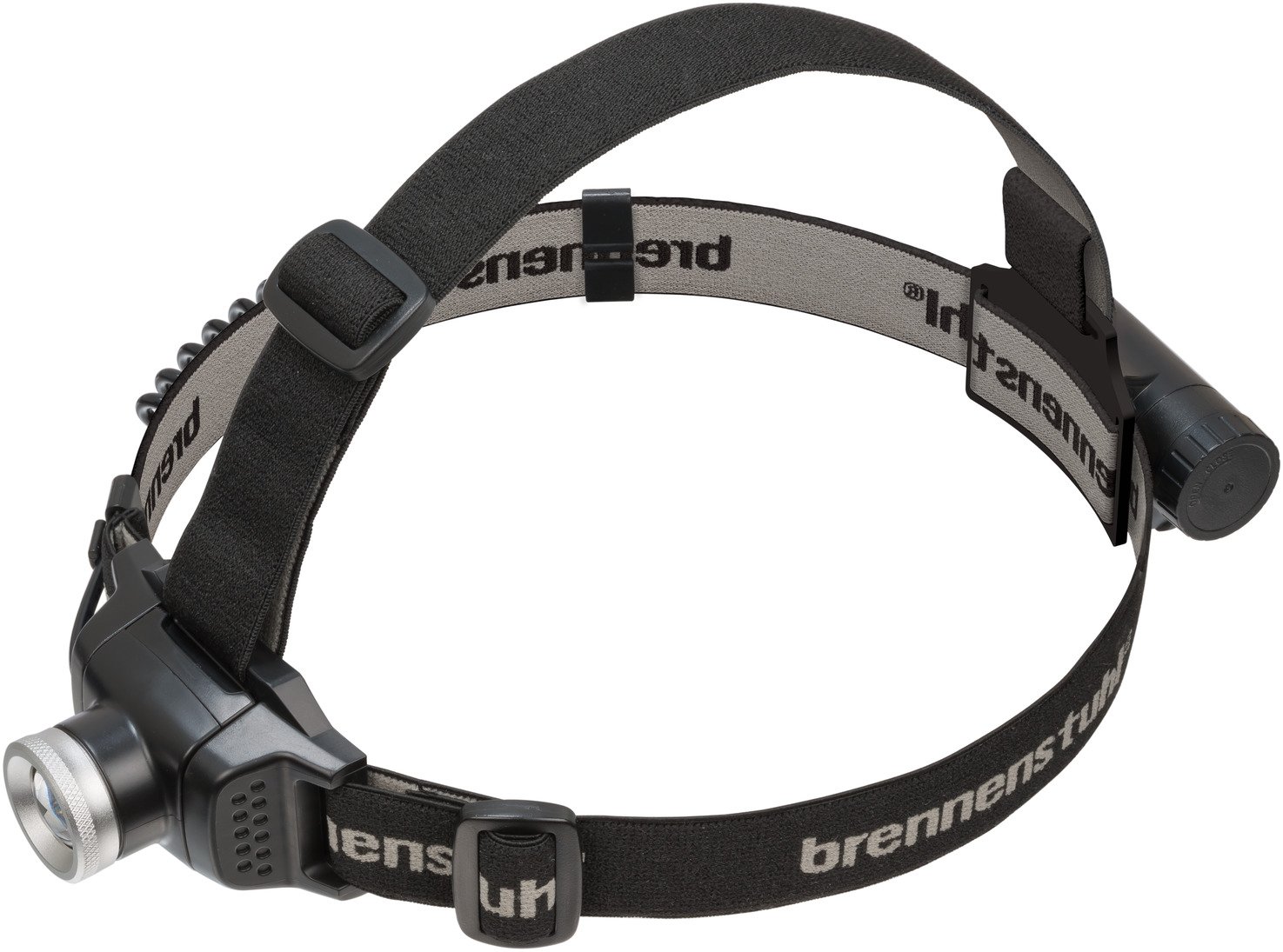 LED žibintuvėlis BRENNENSTUHL, ant galvos, CREE LED, 250 lm, IP44, pakraunamas su USB laidu, 3,7V/2,6Ah, 30 val., 100 m, KL250AF, 1177300