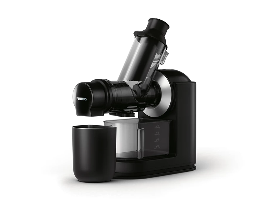 Lėtaeigė sulčiaspaudė PHILIPS HR1889/70, juoda sp.