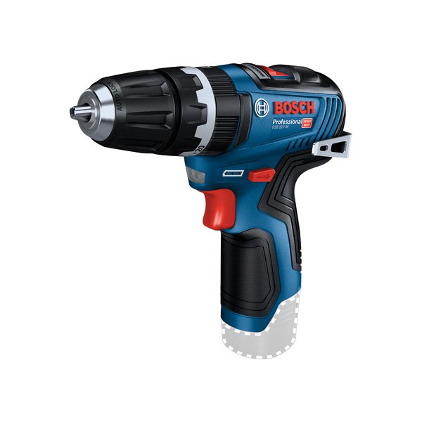 Akumuliatorinis smūg. gręžtuvas BOSCH Professional GSB 12V-35, SOLO, 12 V, sukimo momentas 20-35 Nm, 10 mm griebtuvas, be akumuliatoriaus ir kroviklio, 06019J9002