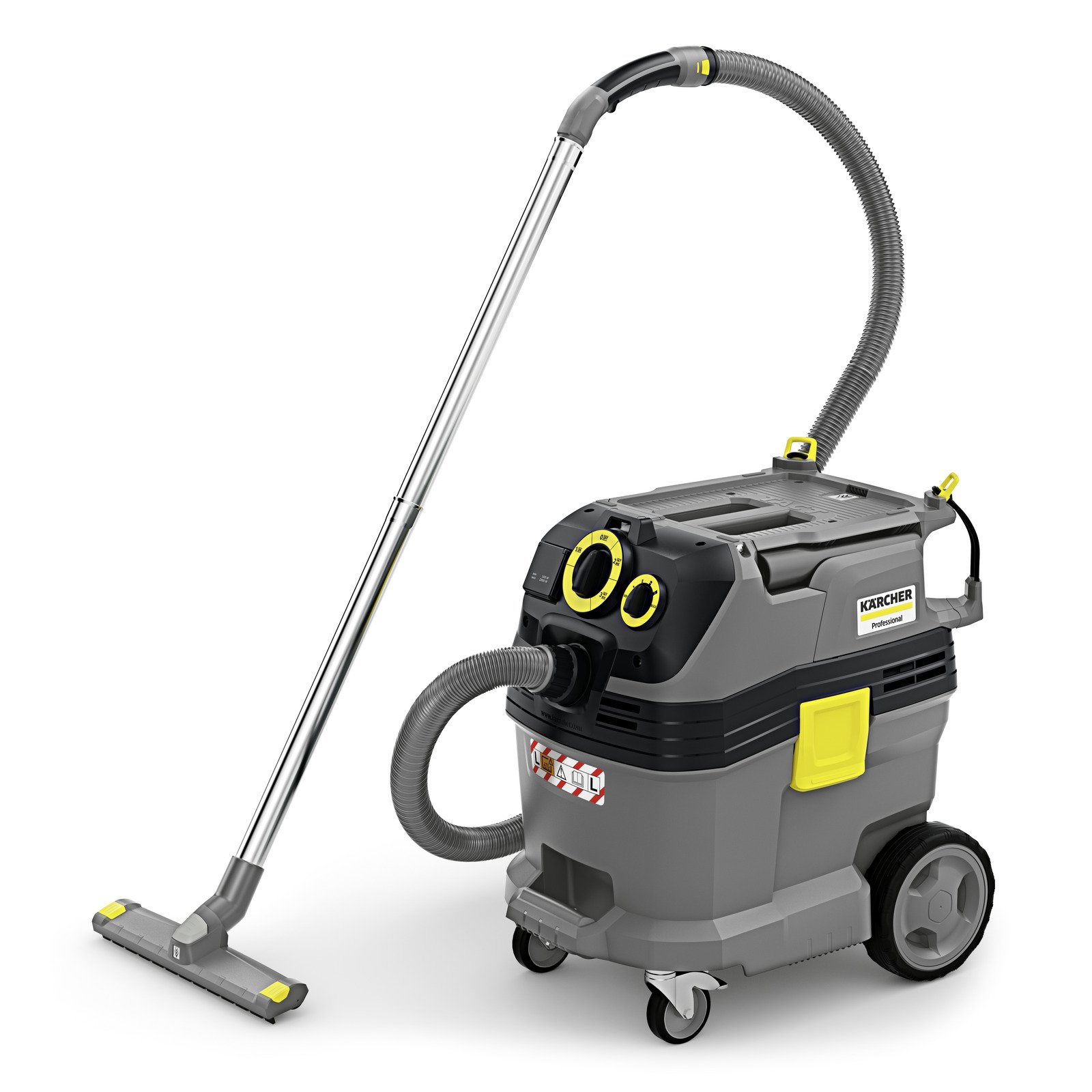 Drėgno ir sauso valymo dulkių siurblys KARCHER NT 30/1, Tact Te L EU, galia 1380 W, talpa 30 l, 1.148-211.0