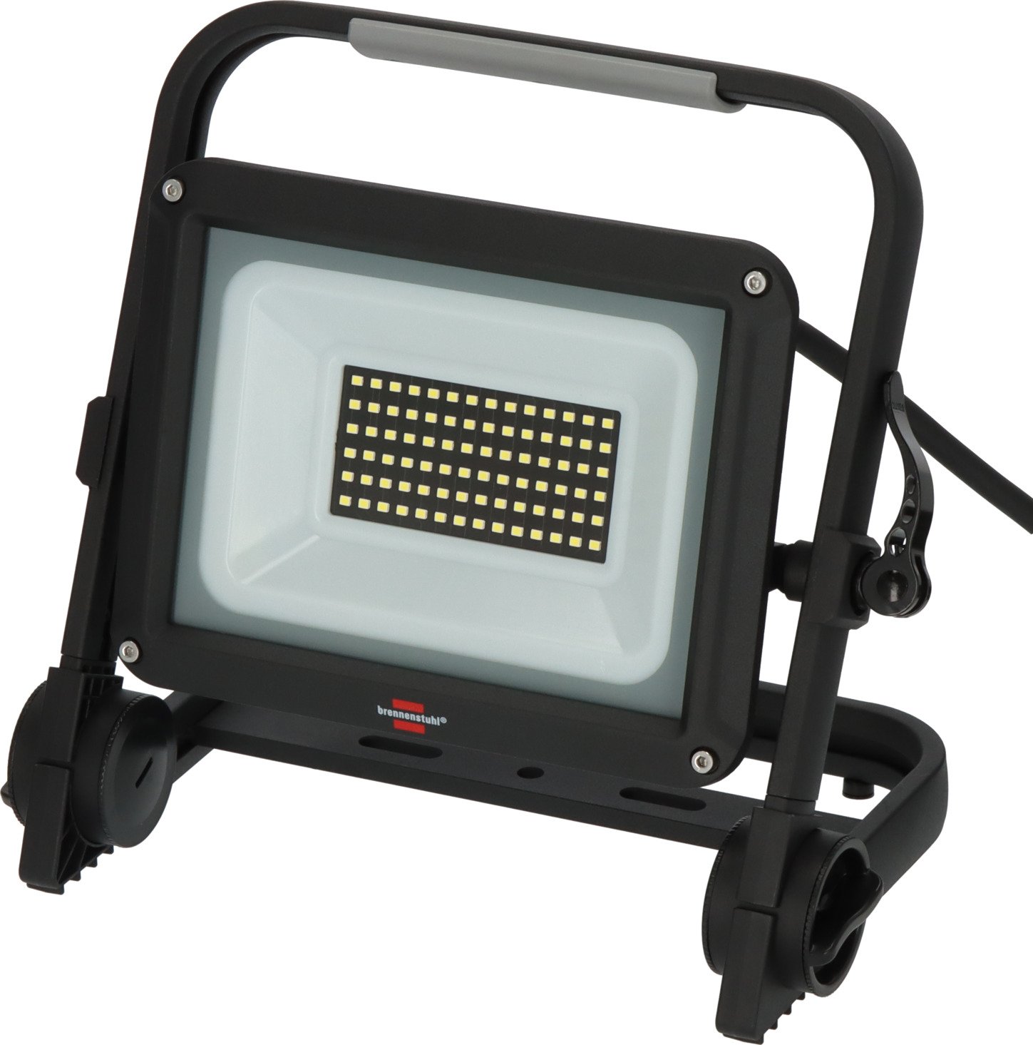 LED prožektorius pastatomas BRENNENSTUHL Jaro 7060 M, 50W, 5800lm, 6500K, IP65, laido ilgis 5m
