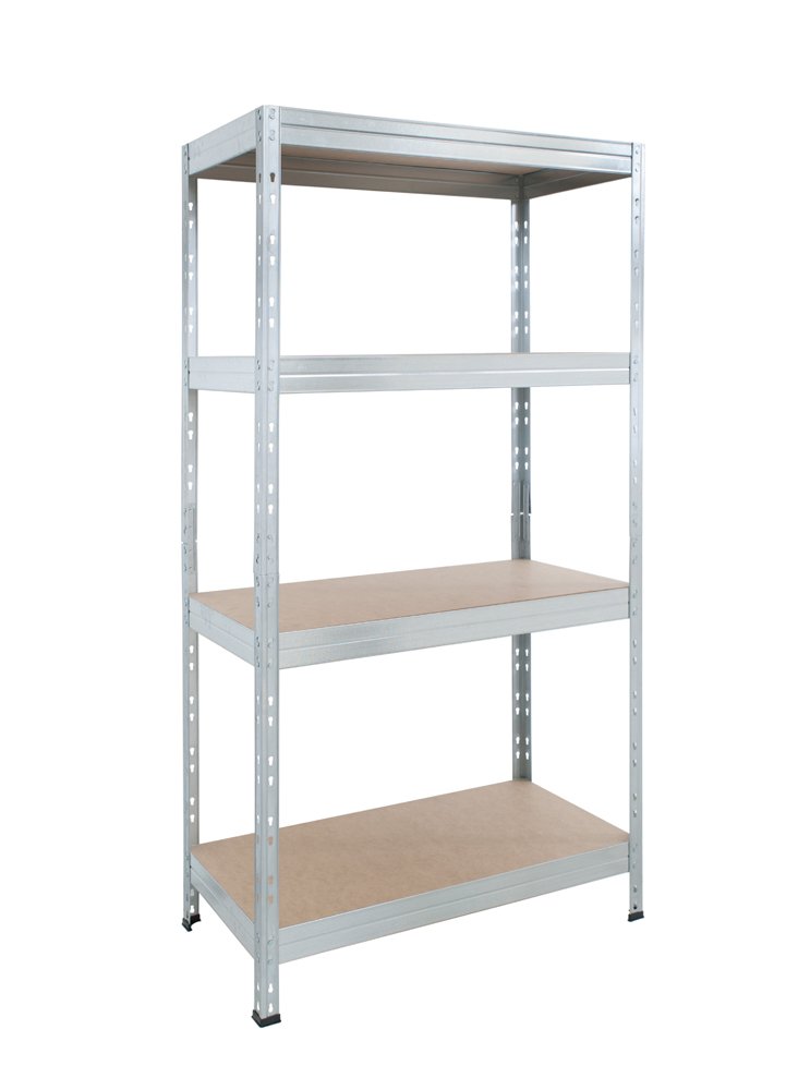 Sandėliavimo lentyna AR SHELVING Garage Series Rivet S, metalinė, 4 lentynos, 180 x 90 x 45 cm