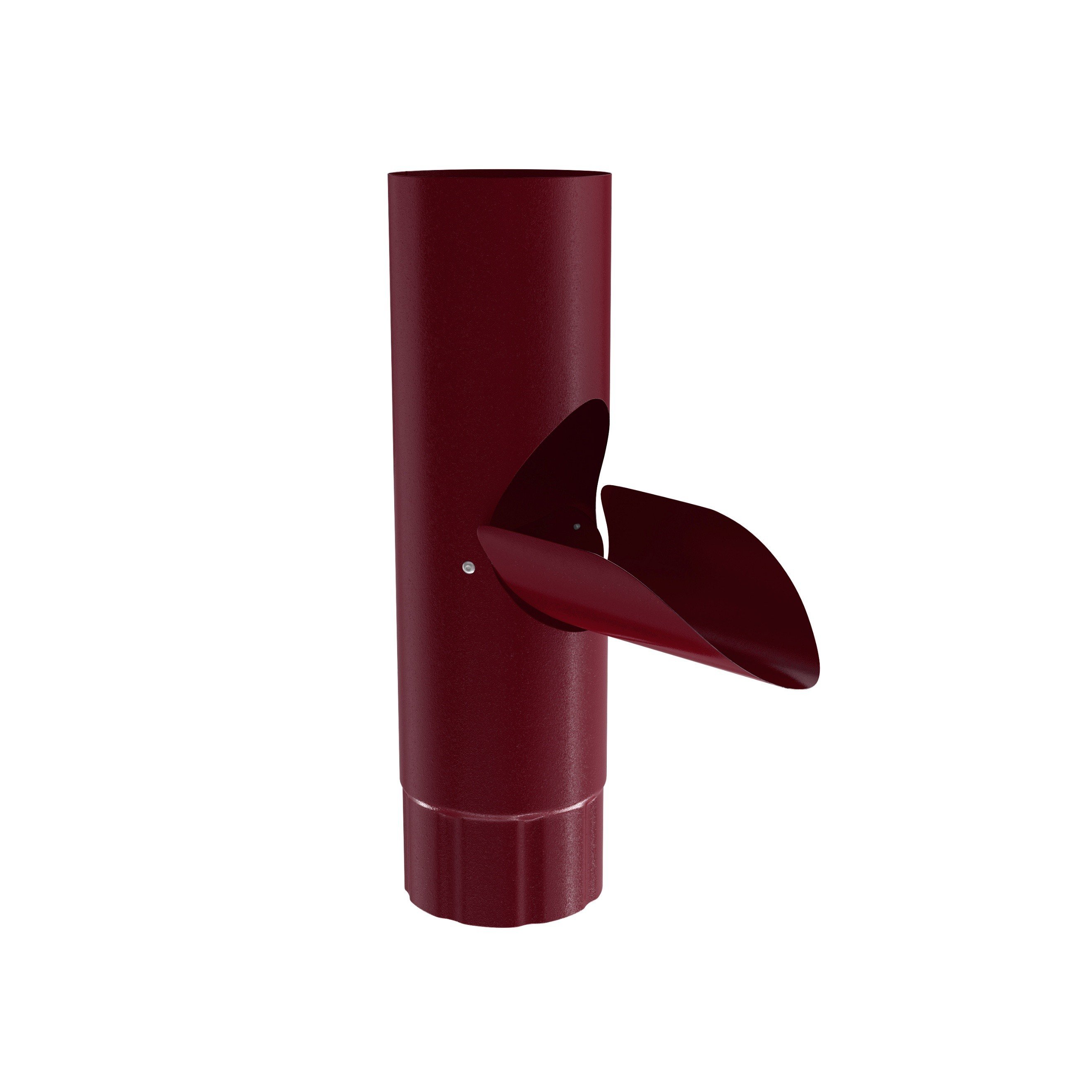 Vandens skirstytuvas BILKA, skersmuo 90mm, vyšnios spalva, RAL 3005