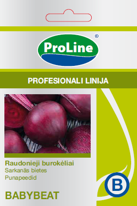 Daržovių sėklos, Burokėliai PROLINE BABYBEAT, 10 g. B
