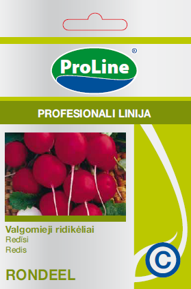 Daržovių sėklos, Ridikėliai PROLINE RONDEEL, 10 g. C