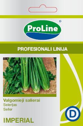 Daržovių sėklos, Salierai lapiniai PROLINE IMPERIAL, 10 g. D