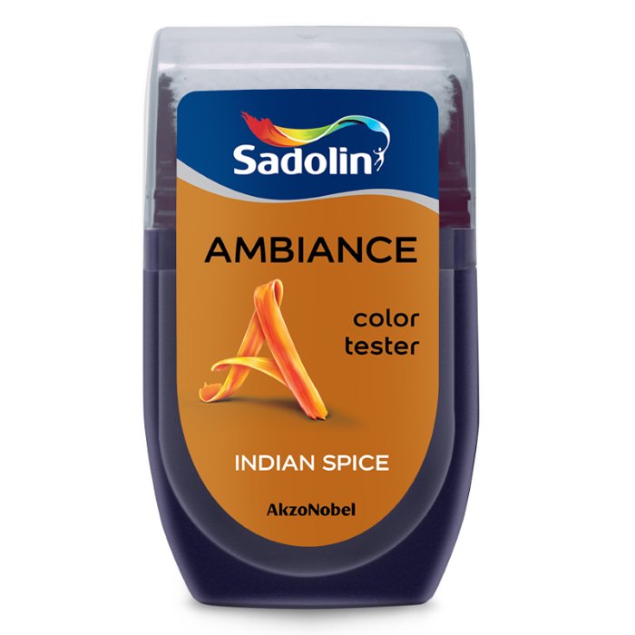 Spalvos testeris SADOLIN AMBIANCE INDIAN SPICE, 30 ml