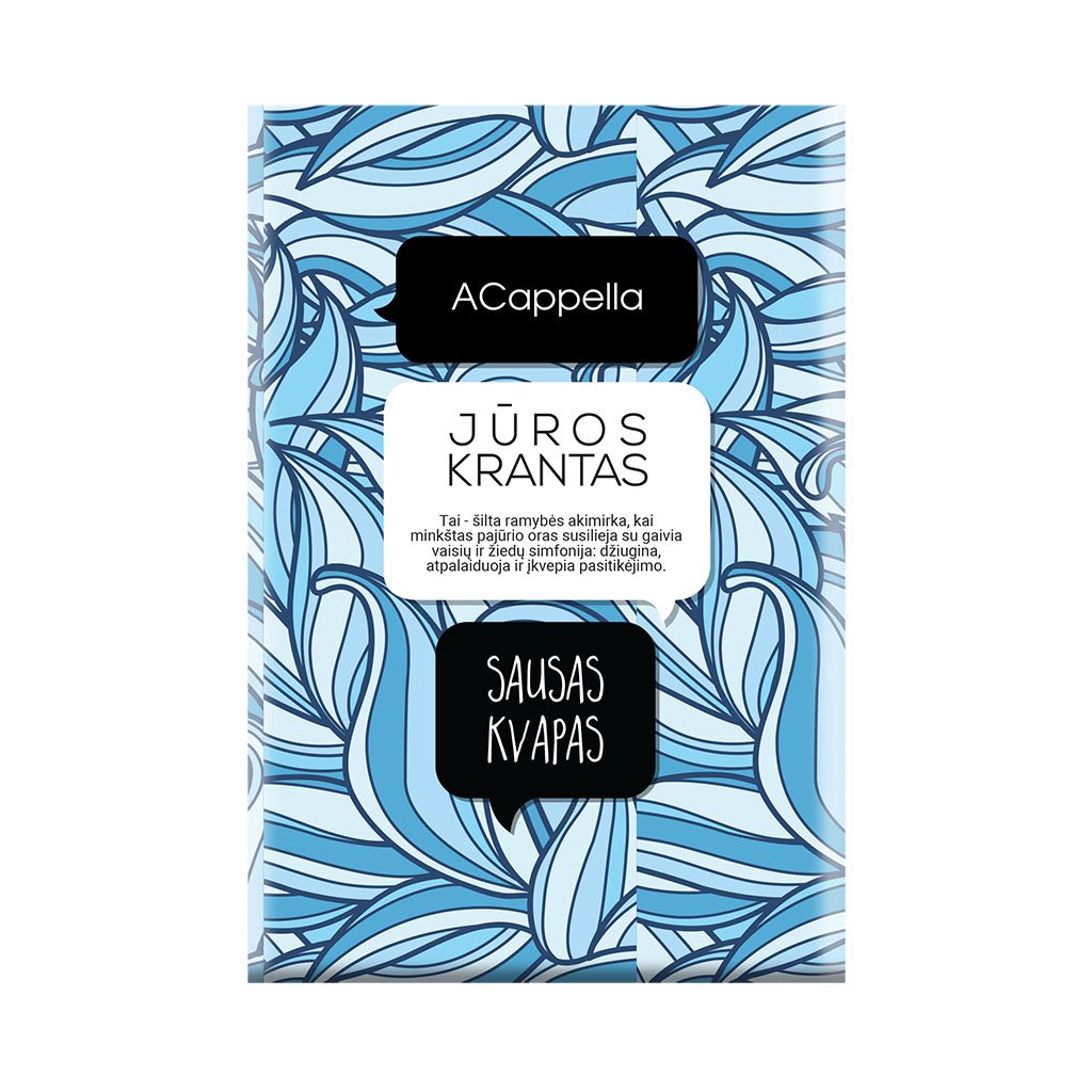 Sausas namų kvapas ACAPPELLA Jūros Krantas, 70 g