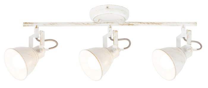 Kryptinis šviestuvas RABALUX Vivienne, E14, 3 x 40W, 230V 50Hz, antikinės sidabro sp., 210 x 525 x 120 mm, 5968