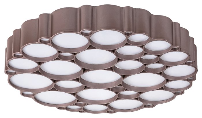 Lubinis LED šviestuvas RABALUX Andela, 48W, 230V 50Hz, 4000K, 2956 lm, dimeriuojamas, kavos sp., 500 x 90 mm, 6040