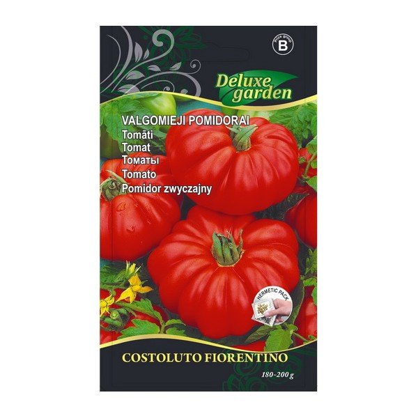 Pomidorai valgomieji Costoluto fiorentino, 8602, kaina B, 2 g
