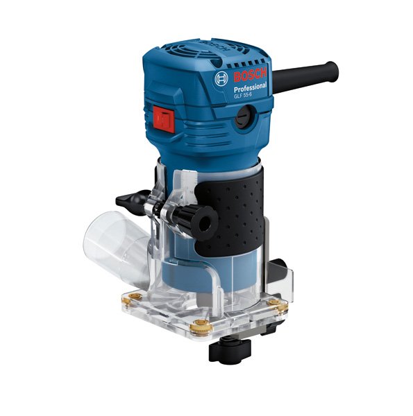 Elektrinė freza BOSCH Professional GLF 55-6, galia 550 W, 33.000 aps./min.