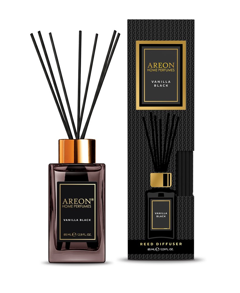 Namų kvapas AREON BLACK Vanilla Black, 85 ml