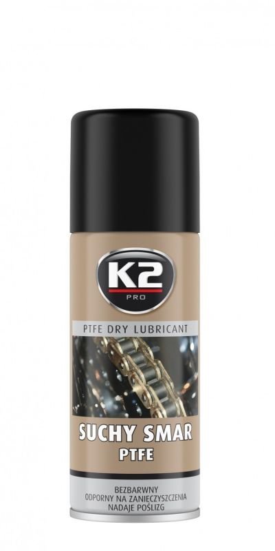 Sausas tepalas K2 PTFE, purškiamas, 400 ml.