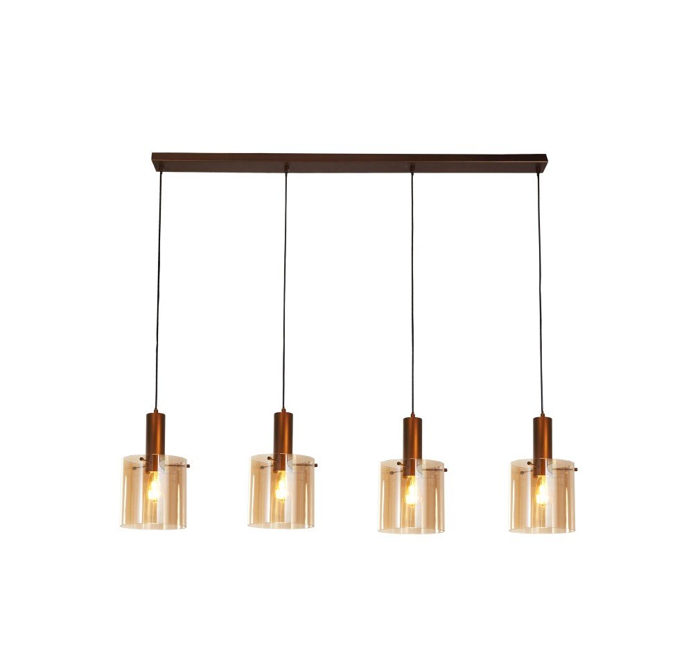 Pakabinamas šviestuvas SEARCHLIGHT Sweden, E27, 4 x 60W, 230V, 1420 x 220 x 350 mm, maksimalus aukštis 1500 mm, 88910-4MO
