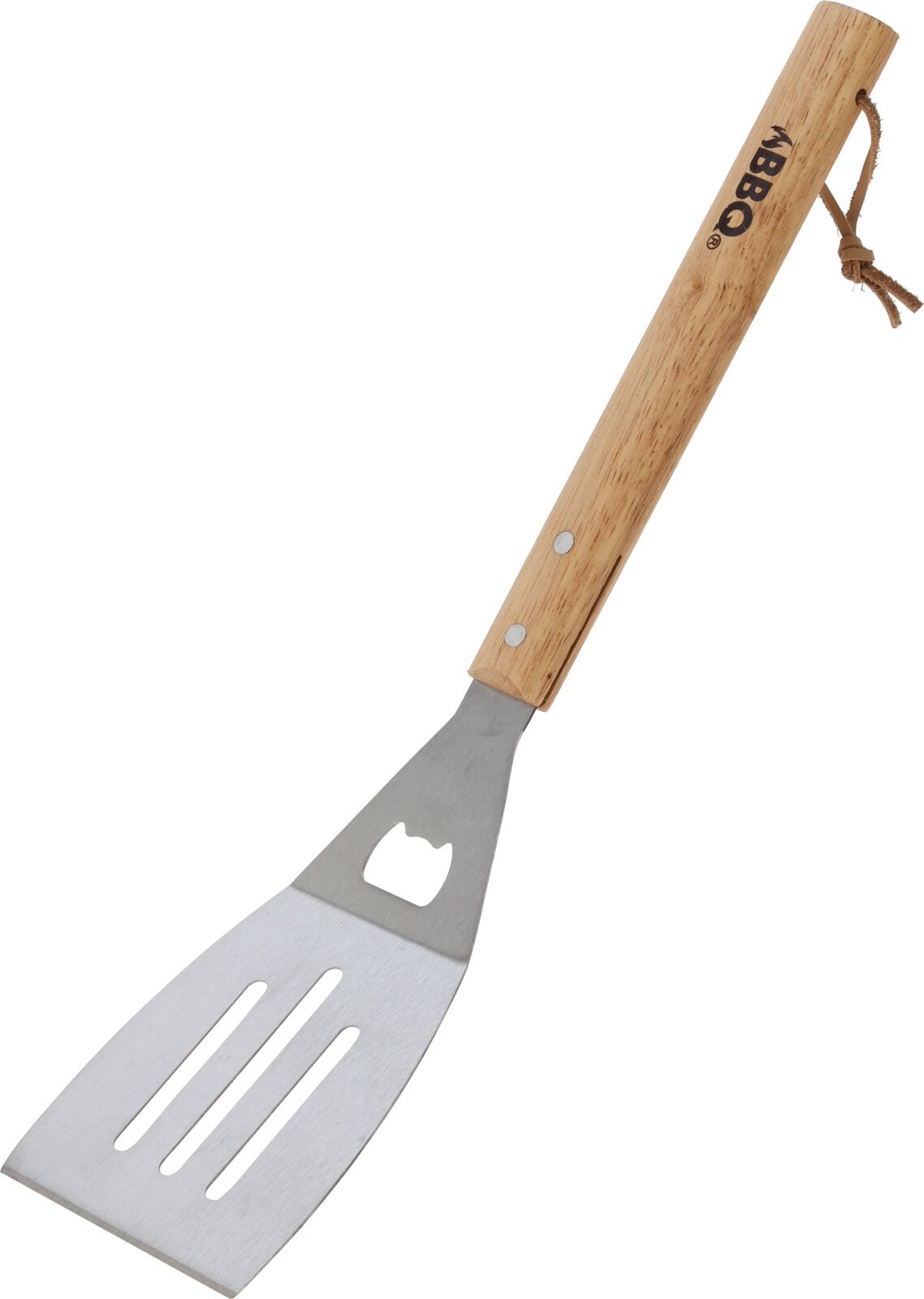 Grilio mentelė BBQ, 41cm, medinė rankena
