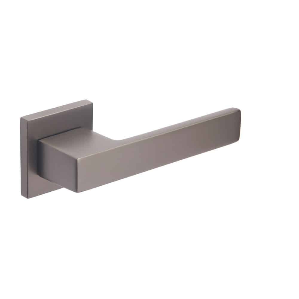 Durų rankena INOVO TITO 807 SLIM, grafito spalvos, kvadratas