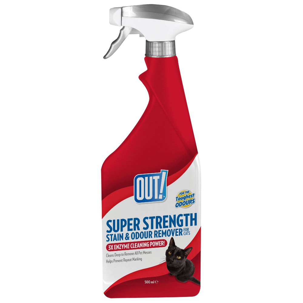 Purškiama priemonė kvapui ir dėmėms naikinti OUT Cat, 500 ml MR