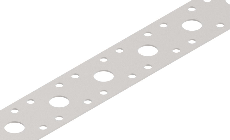 Montavimo juosta XIDO, 25 x 1,0 mm 10 m Stačiakampė s5, 70003