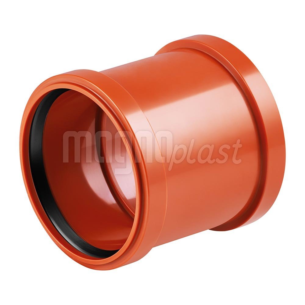 Lauko nuotekų dviguba mova MAGNAPLAST PVC KG, DN160