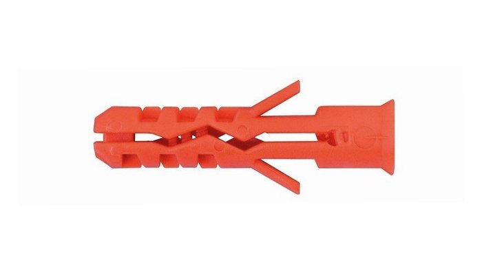 Nailoninis kaištis MUNGO, MNK 8 x 40 mm, su užvarta, 100 vnt.