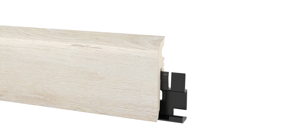 Polimerinė grindjuostė ARBITON VIGO 60, Nr. 102, 60 x 15 x 2200 mm, spl. ąžuolas "Scandinavian"