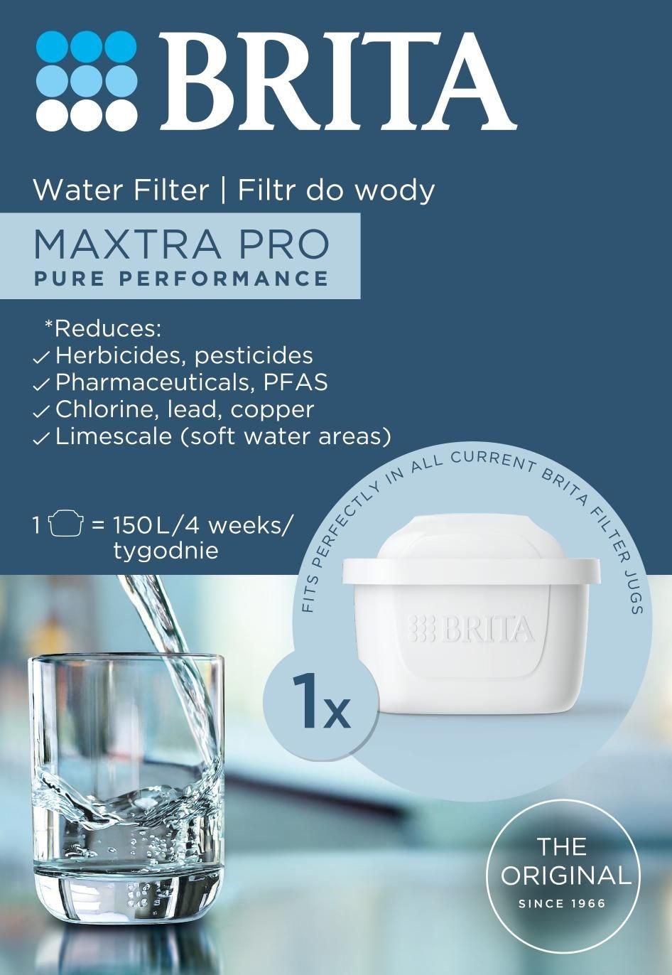 Filtras BRITA, MAXTRA PRO PURE PERFORMANCE, 1 vnt.
