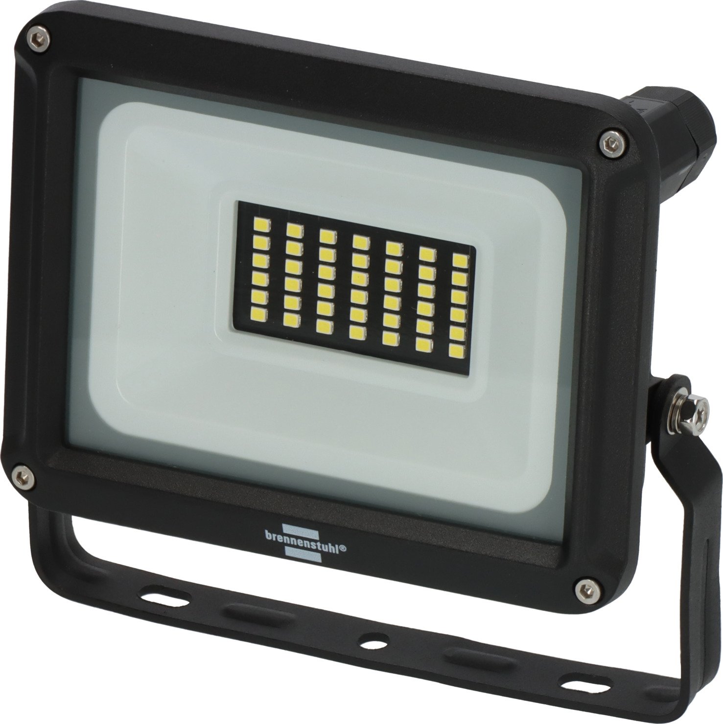 LED prožektorius BRENNENSTUHL Jaro 3060 New, be judesio daviklio, 20W, 2300lm, 6500K, IP65