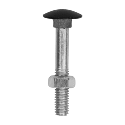 Varžtas DOMAX, ZACB 06040, 6x40 mm, juoda sp., 4 vnt., 34902