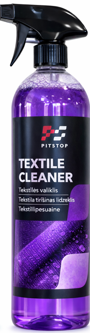 Automobilinis valiklis PIT STOP, tekstilei, su kvapų neutralizatoriumi 2in1, 1L