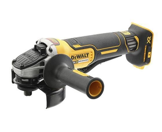 Akumuliatorinis kampinis šlifuoklis DEWALT DCG406N-XJ, 18 V, 125 mm, be akumuliatorių ir kroviklio