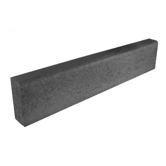Vejos bordiūras BRIKERS VEJOS BORTAS 8, juodas, matmenys 1000 x 80 x 200 mm