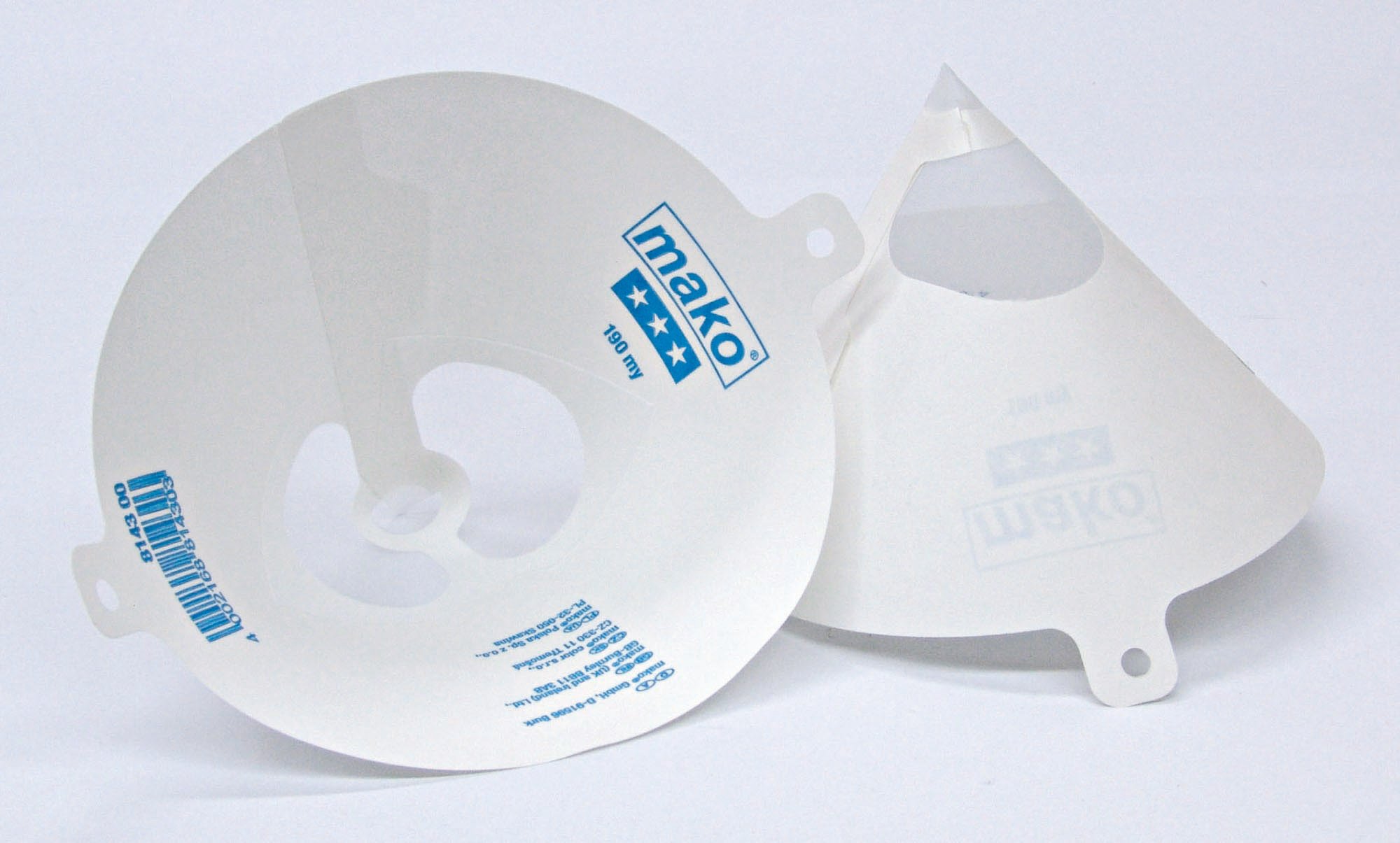 Vienkartinis filtras 15.5 cm