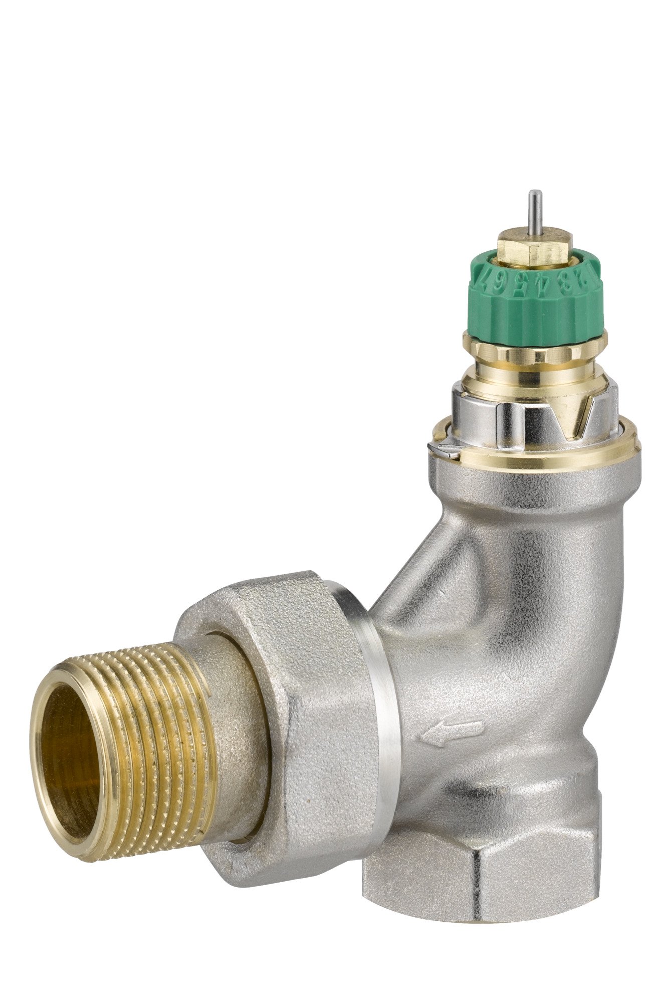 Dinaminis vožtuvas DANFOSS RA-DV, DN20, kampinis, 013G7715