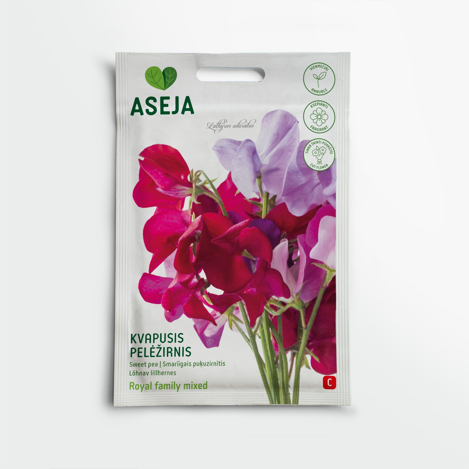 Kvapusis pelėžirnis Royal Family Mixed, ASEJA, 2 g, 40-0070 (C)