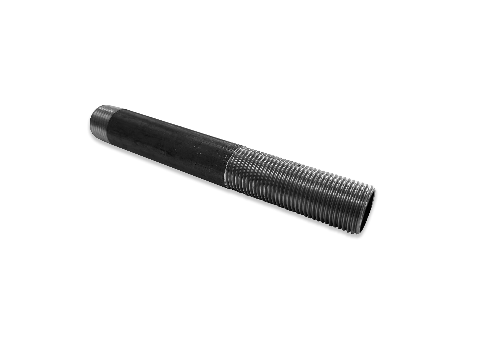 Ilgasriegis GEBO, d25 (33,7mm), 1'', plienas, juoda sp.