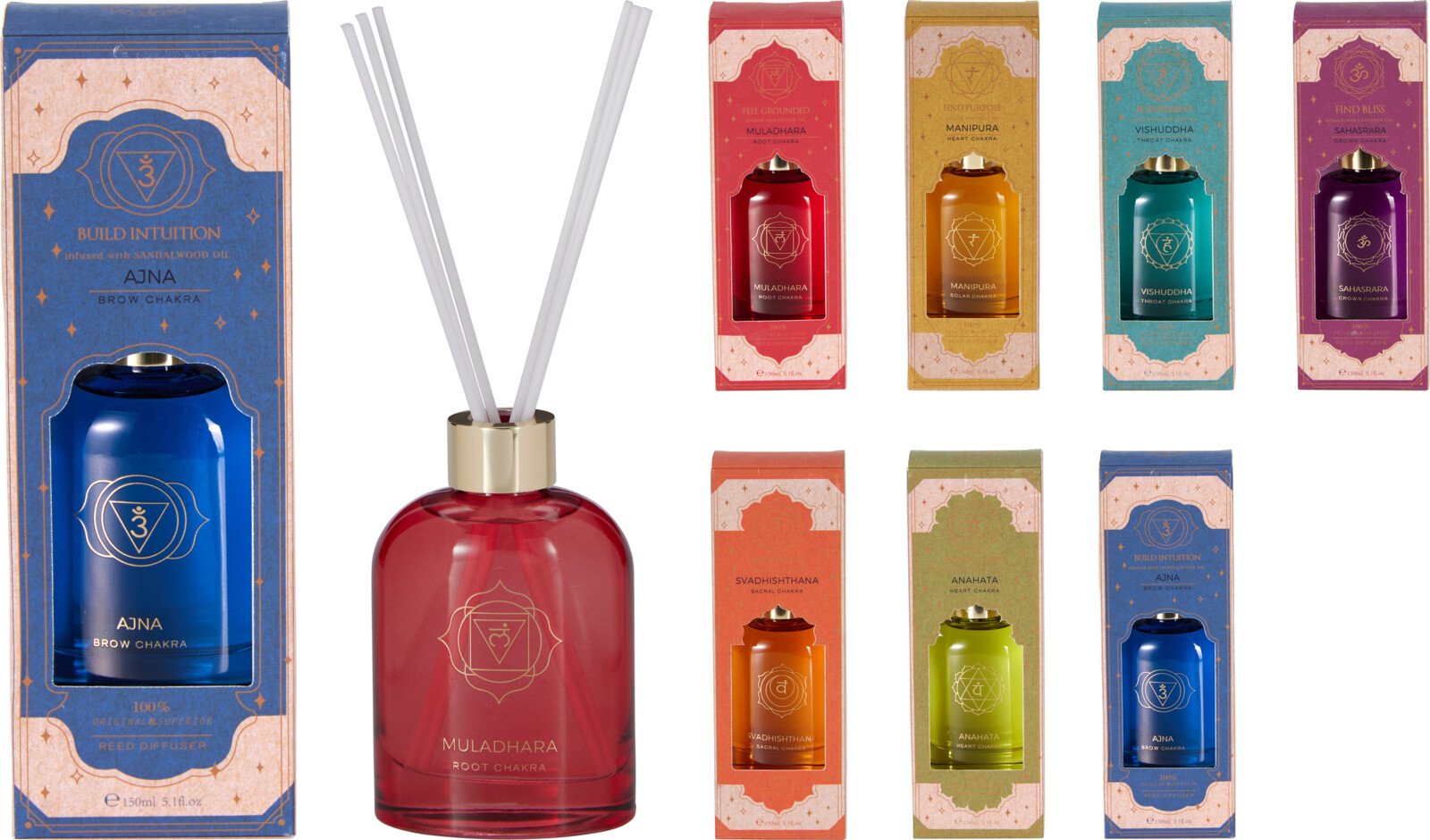 Namų kvapas, 150 ml, 7 skirtingi kvapai