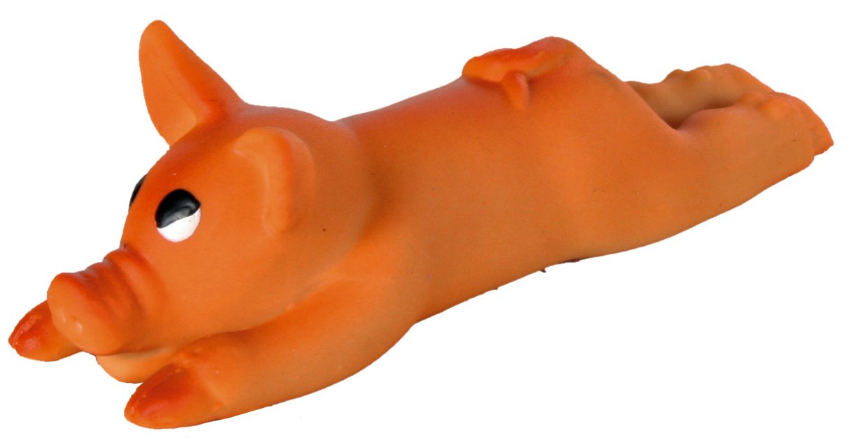 Žaislas Kiaulė, mini lateksinė 13.5cm