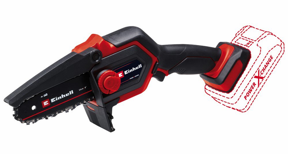 Akumuliatorinis pjūklas EINHELL GE-PS 18/15 Li BL Solo, be akumuliatoriaus ir kroviklio