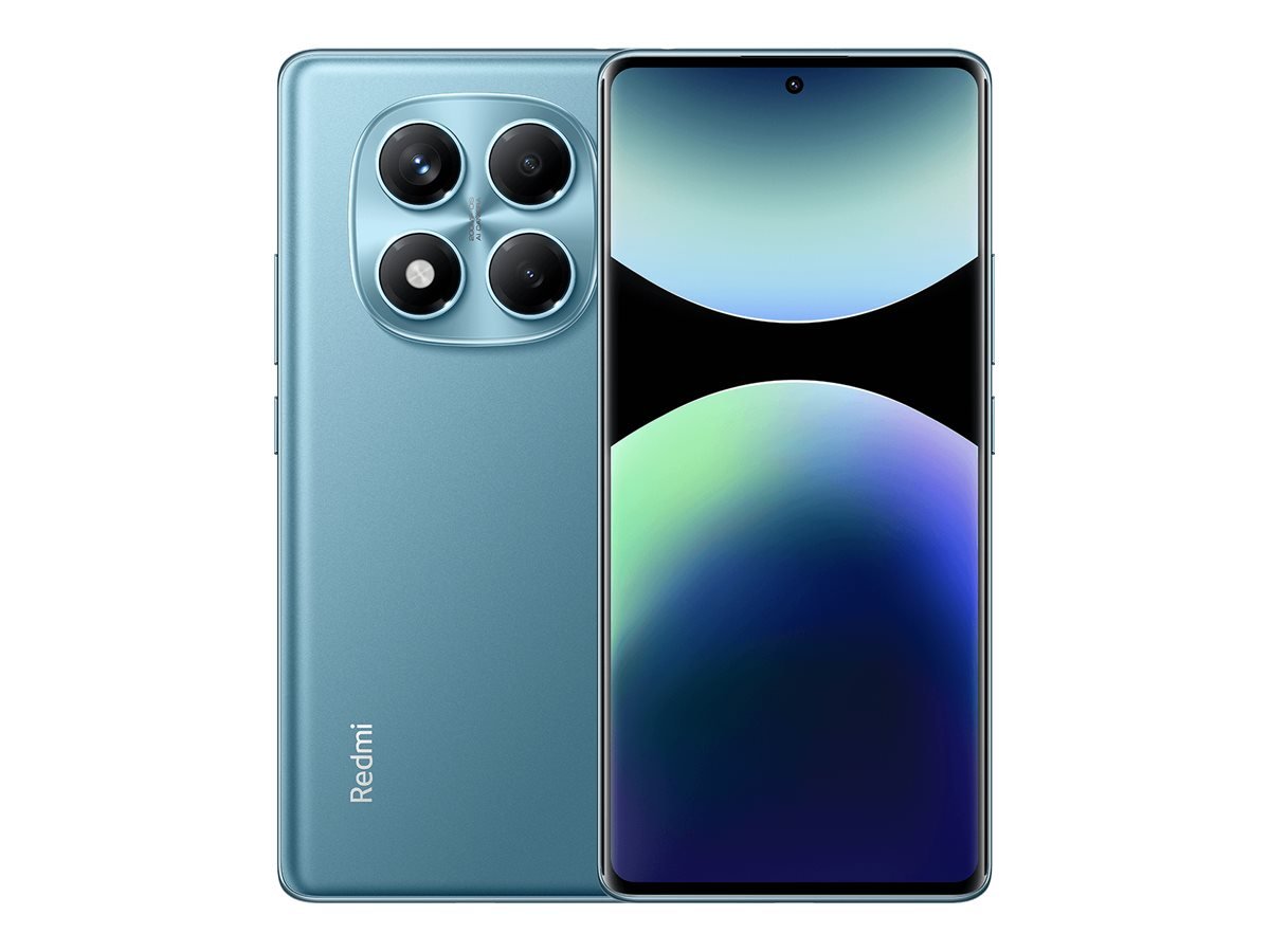 Mobilusis telefonas XIAOMI Redmi Note 14 Pro, 256 GB, Ocean Blue, 8 GB RAM, palaiko 4G ryšį.