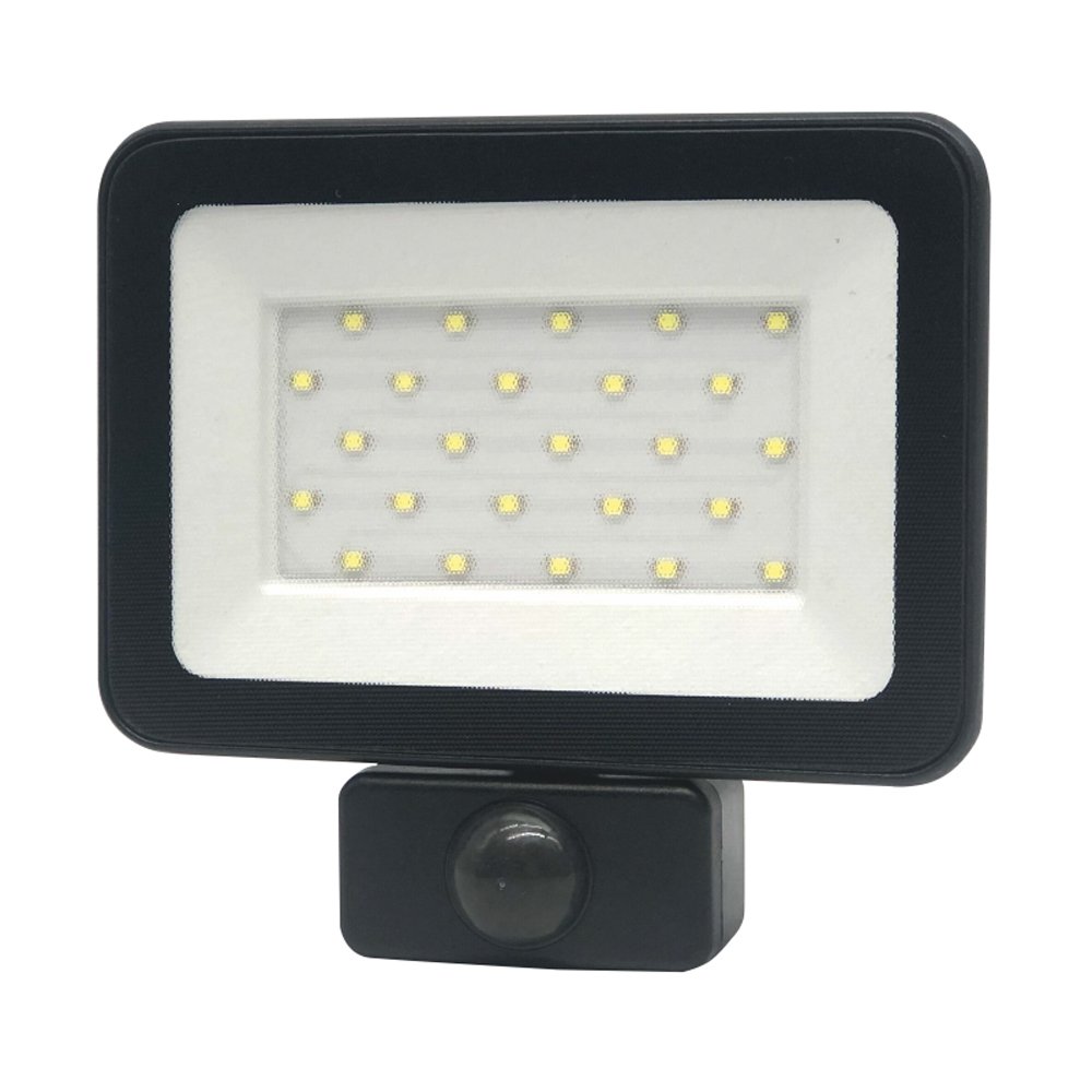 LED prožektorius TOPE Tamasens, su judesio davikliu, 20W, 2400lm, 4000K, IP65