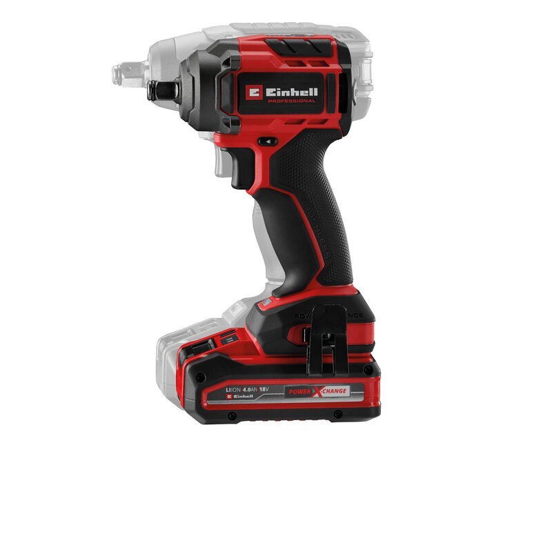 Akumuliatorinis smūginis veržliasukis EINHELL TP-CW 18/350-C, Li BL-Solo, 18 V, be akumuliatoriaus ir kroviklio