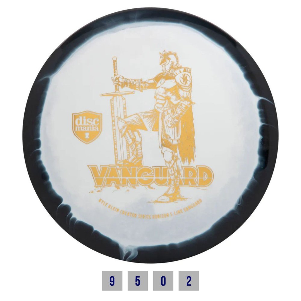 Diskgolfo diskas DISCMANIA S-Line Horizon Vanguard, white/black