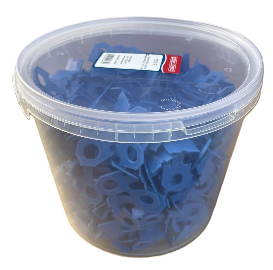 Plytelių inkarai EDELMAX, 2 mm, išlyginimo sistemai, plytelėms 7-15 mm, 400 vnt.