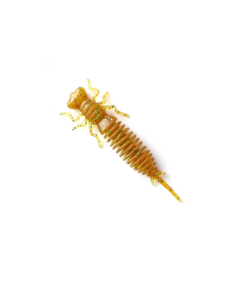 Silikoninis masalas LARVA 2, 5cm, įvairių spalvų
