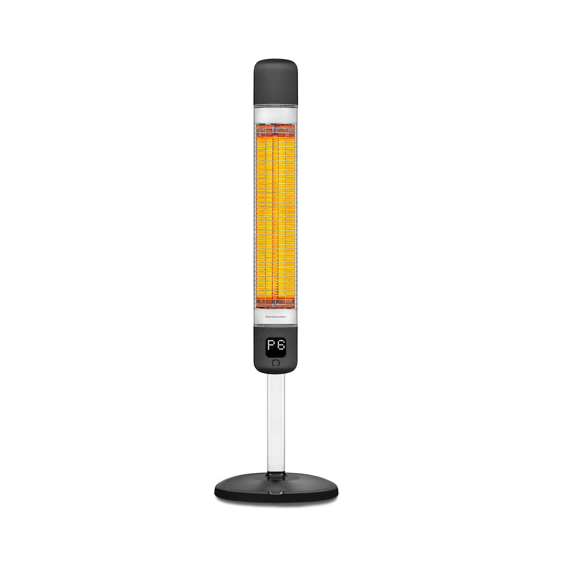 Infraraudonųjų spindulių šildytuvas LUXEVA PRO-FR-B, 2500W, 610 x 350 x 280 mm, juodos sp.